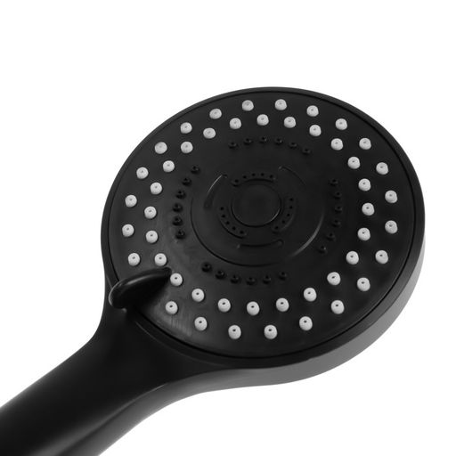 Душевая лейка 5 режимов со шлангом, гайки металл, держатель, крепеж в комплекте.