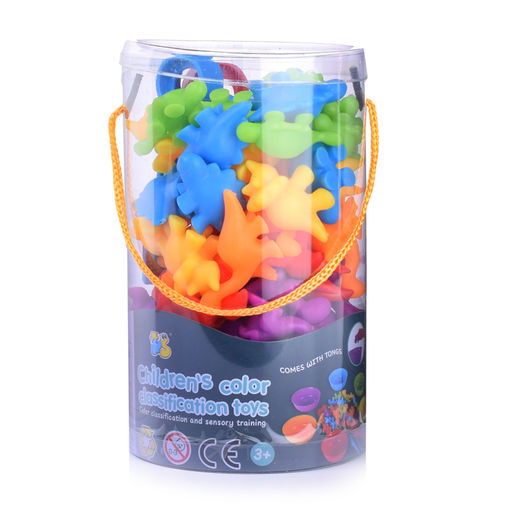 Настольная игра "Динозавры" в тубусе