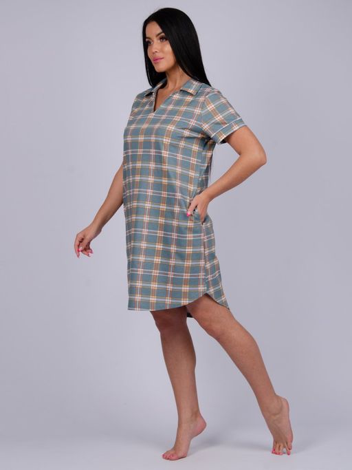 Туника "Техас 2" зеленый, трикотаж