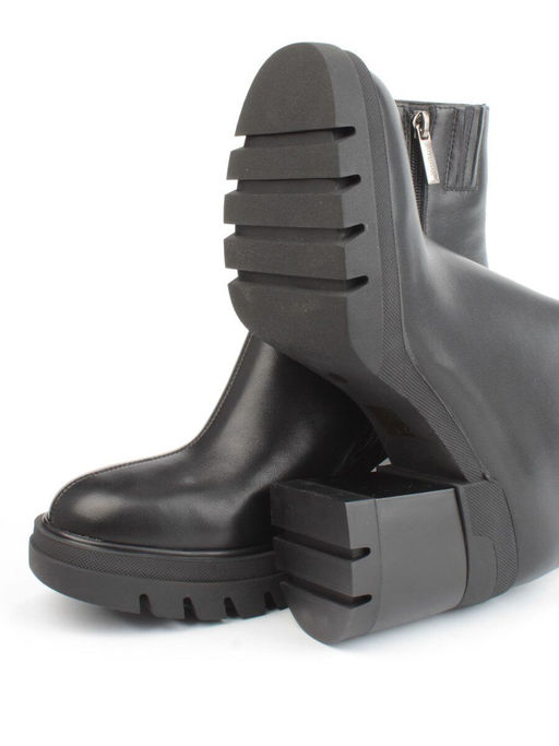 FK BLACK Ботинки зимние женские (натуральная кожа, натуральный мех)