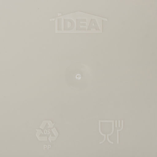 Цена за 2 шт. Подставка для столовых приборов IDEA, 2-х секционная, пластик, белая, ротанг