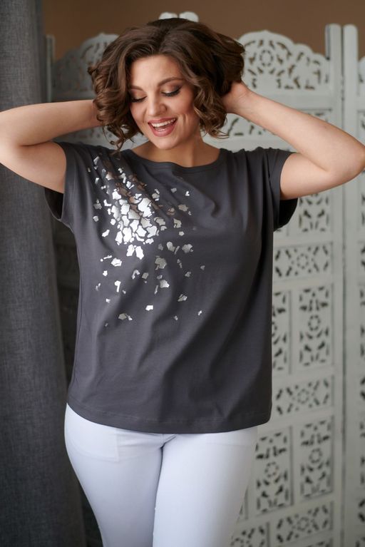 Футболка Rumoda 2037 графит  фото 6