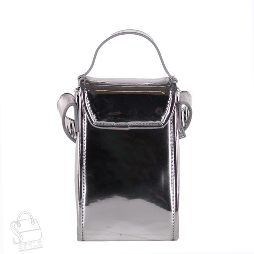 Сумка женская кожаная 8001VG silver Vitelli Grassi/30 в Новосибирске