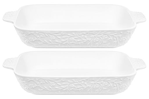 Набор 2 шубниц 32,5*20*5,5 см 1,7 л Веточки-цветочки - Elan gallery фото 6