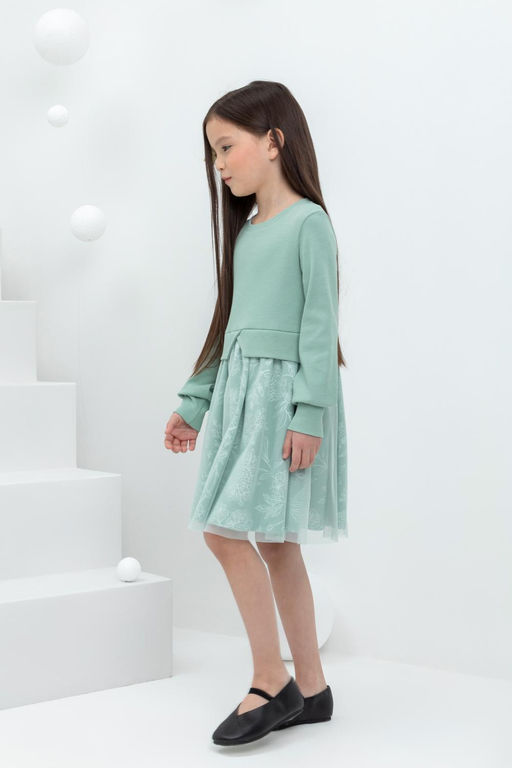 КР 5833/голубой прибой к433 платье для дев