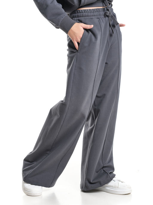 Брюки для девочки 22-7665 графит - Mini maxi фото 2