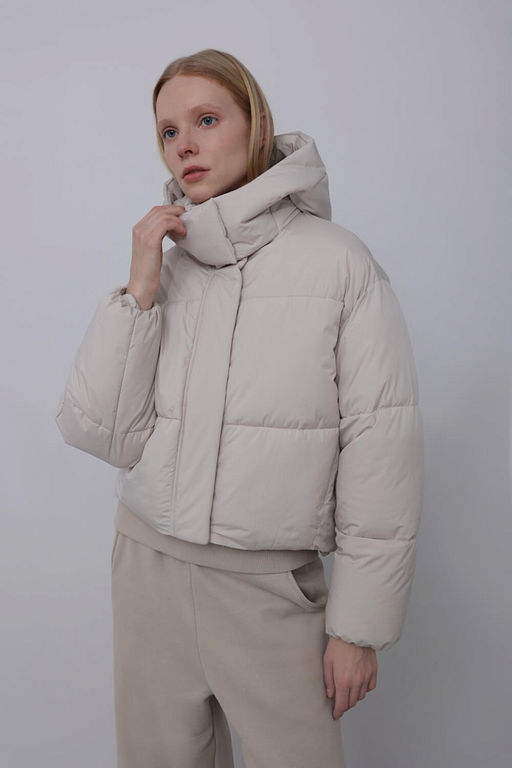 Стеганая куртка c капюшоном - Incity фото 28