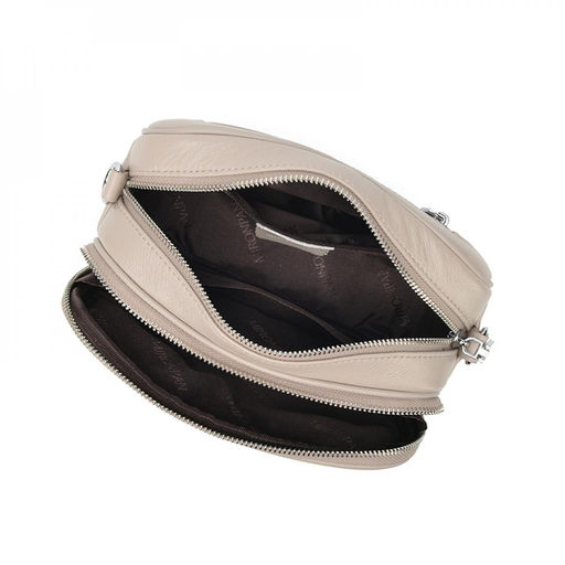 Женская сумка, кожа, MIRONPAN 6027 Бежевый