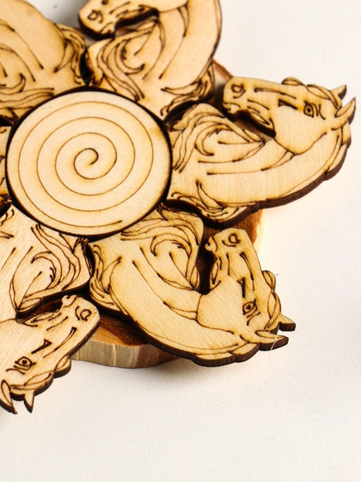 Подставка под горячее «Лошадь Красотка», 11 см, можжевельник