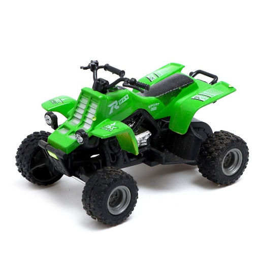 Квадроцикл инерционный Гризли, МИКС, в пакете - Simaland фото 2