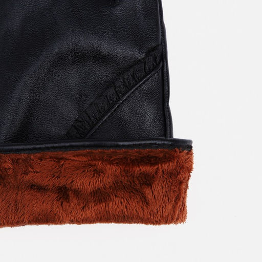 Перчатки женские, безразмерные, с утеплителем, цвет чёрный - Simaland фото 3