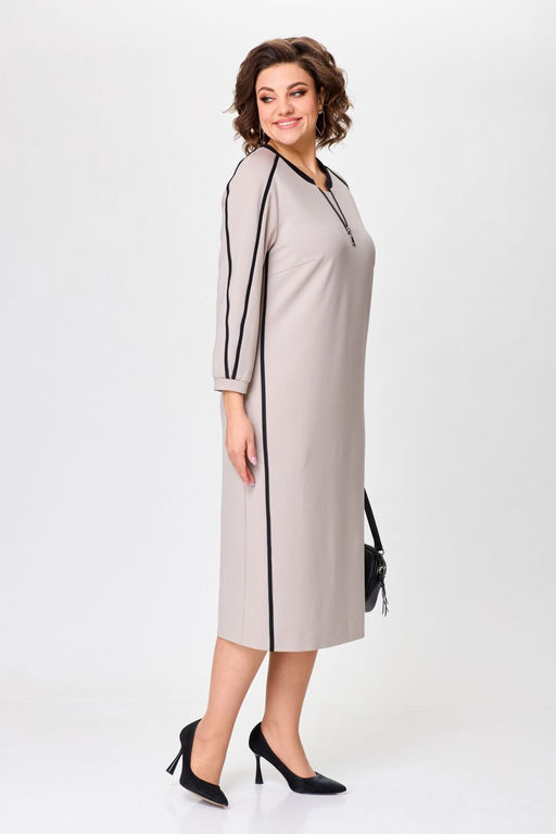 Платье Aira Style 24411А Песочный