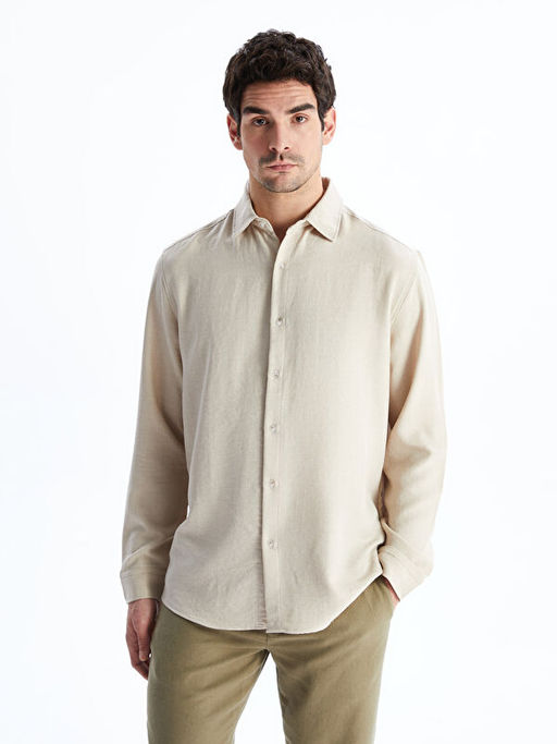 Regular Fit Uzun Kollu Erkek G?mlek