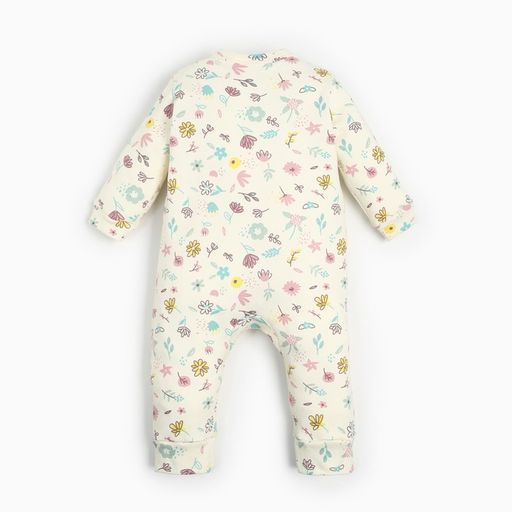 Комбинезон Крошка Я Flower, рост 80-86 см, бежевый  фото 5