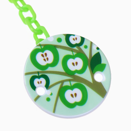 Пустышка ортодонтическая, с колпачком и держателем, от 0 мес.