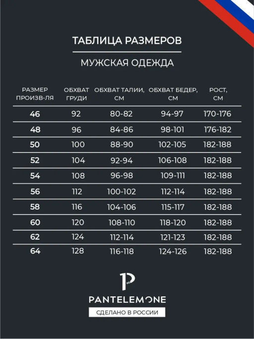 Термобелье кальсоны мужские PMK-005 - Pantelemone фото 13