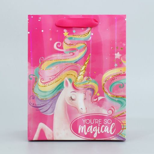 Пакет ламинированный Единорог, MS 18 х 23 х 10 см - Дарите счастье фото 5