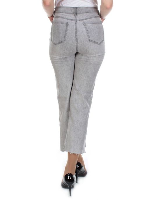 10109 GRAY Джинсы женские AMG JEANS (98% хлопок, 2% лайкра)