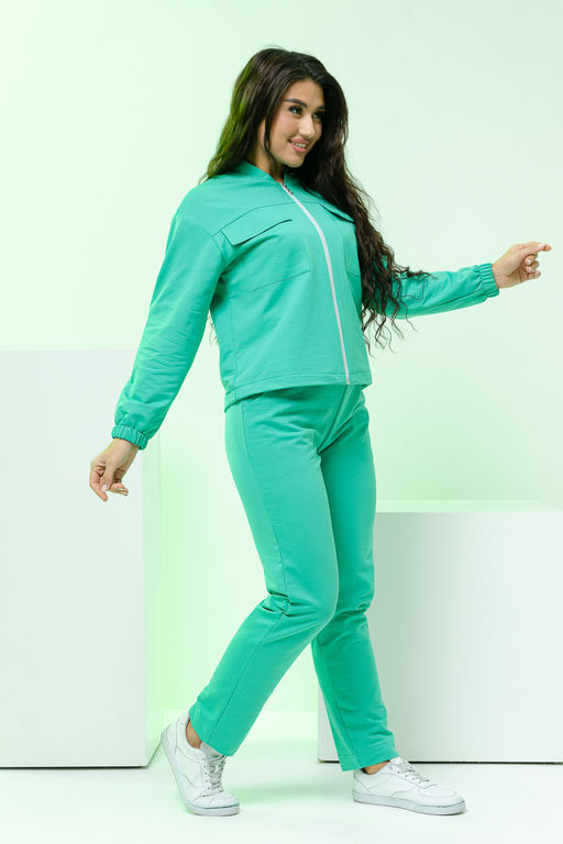 Костюм Натали 24778 из футера  фото 4