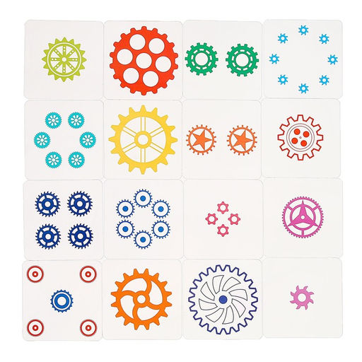 Настольная игра-головоломка Умные фигуры. Задания с шестерёнками - Лас играс kids фото 7