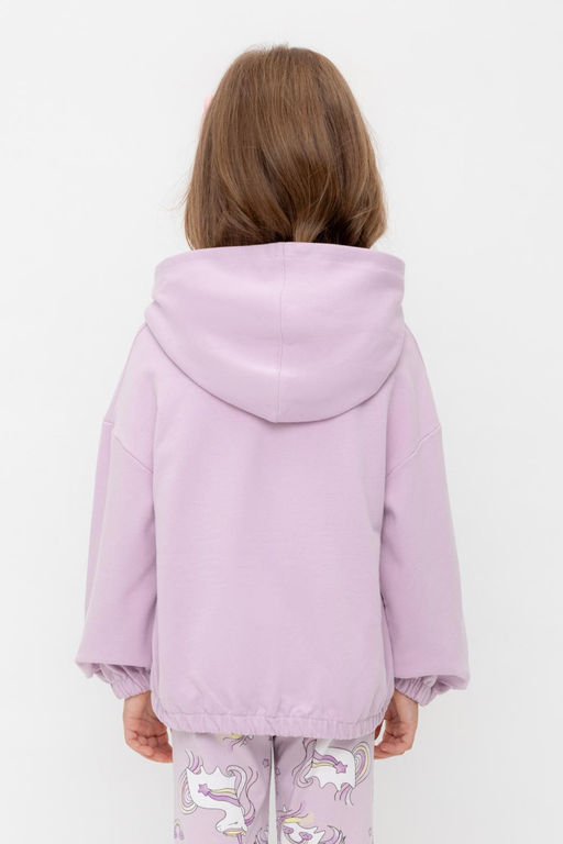 Crockid _ КР 302323/ледяная орхидея к539 джемпер (худи) для дев  фото 4