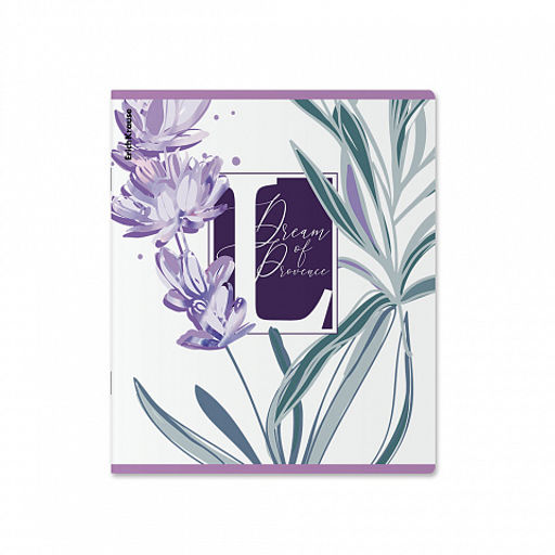 Цена за 5 шт. Тетрадь общая ученическая ErichKrause Lavender, 48 листов, клетка, выборочный УФ-лак_MIX-PACK фото 4