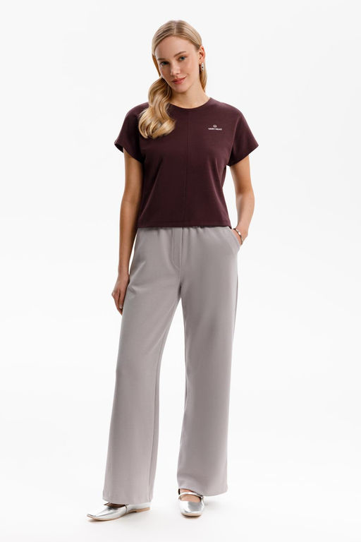 ЕВТ 4144/пепел брюки жен