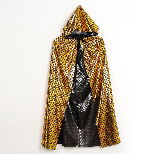 Карнавальный набор «Золотая Змея»: плащ длина 80 см, маска