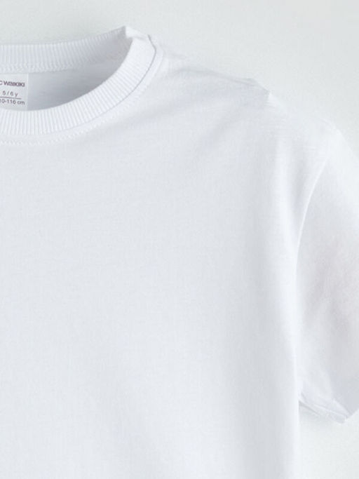 Bisiklet Yaka Basic Erkek ?ocuk Ti??rt 3l?