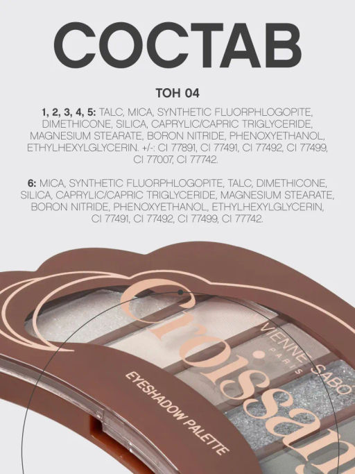 Vivienne Sabo Палетка теней для век Croissant тон 04