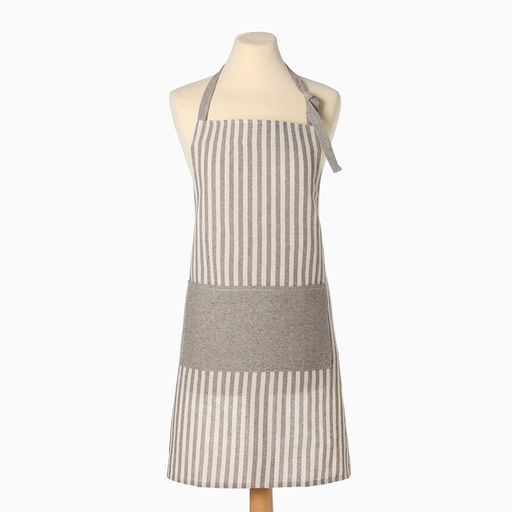 Фартук Доляна Полоса цв.коричневый 62*76 см, 50%п/э 50% хл  фото 4