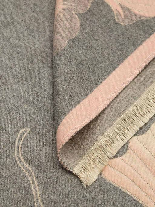 Палантин жен. виск+шерсть 65х180 LSZ33-255-05 - Labbra фото 3