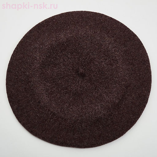 Берет Меланж фетр без отделки 11 Берет женский (56-58)