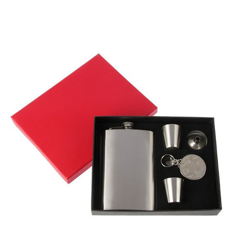Подарочный набор 4 в 1: фляжка 300 мл, 2 рюмки, карманная пепельница - Simaland фото 7