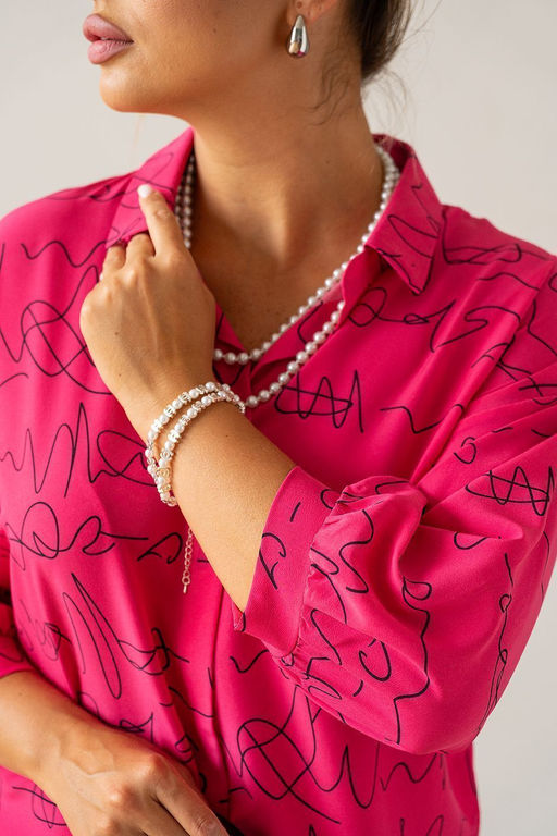 Блузка ТБ-91 ярко-розовый - Took a look фото 2
