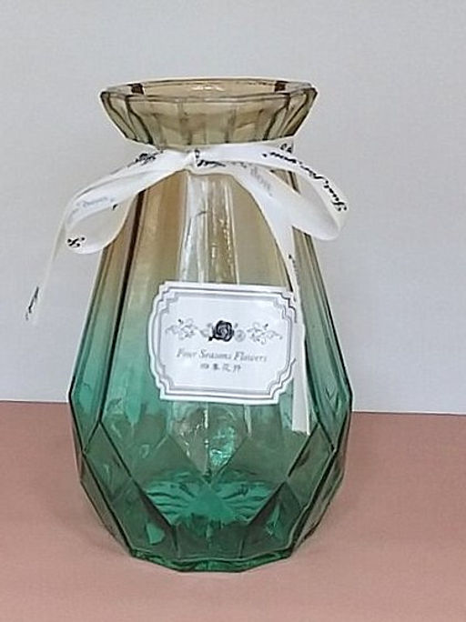 Ваза Ст 18см Презент градиент микс Y4-3820 I.K (361707) /DANIKS/  фото 7