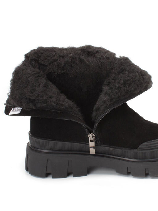 04-296-1M BLACK Ботинки зимние женские - No name фото 34