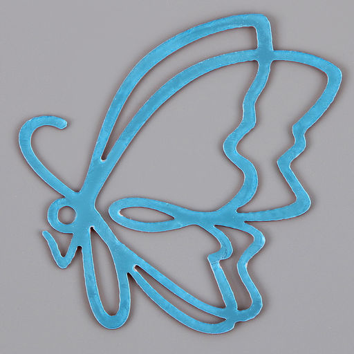 Набор для украшения Бабочки, набор 5 шт, цвет золото - Страна карнавалия фото 4