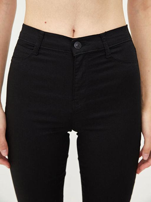 Y?ksek Bel J?piter S?per Skinny Fit Kad?n Jean Pantolon