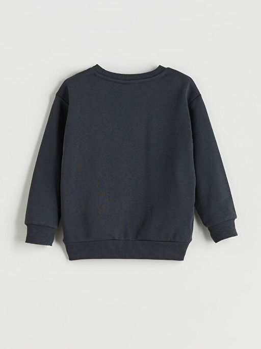 Bisiklet Yaka Erkek ?ocuk Sweatshirt