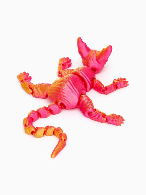 3Д - печатная игрушка Кот Сфинкс, подвижная, цвет МИКС - Simaland фото 4