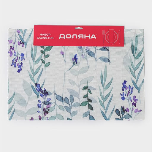 Набор салфеток сервировочных Доляна Весенняя нежность, 3045 см, 4 шт  фото 8