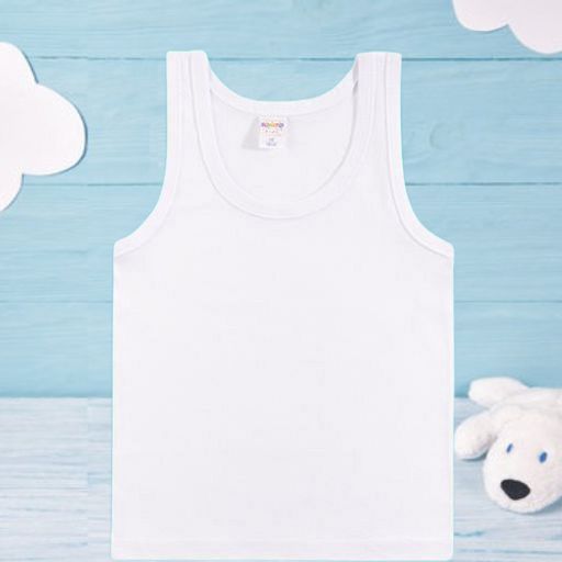 Майка детская, белая Bonito