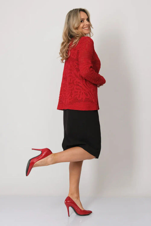 Жакет 351935/красный