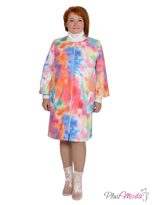 Плащ Модель №1013 размеры 44-84 - Plusmoda фото 4