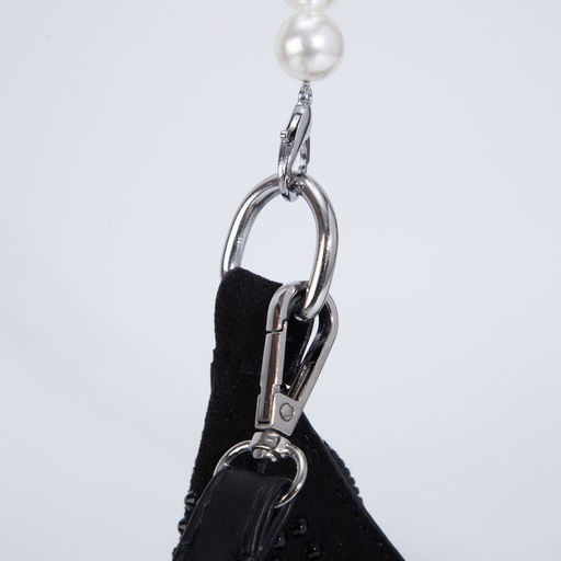 Сумка-багет на молнии, цвет чёрный - Simaland фото 5