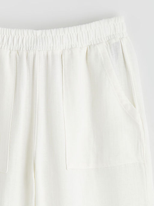 Beli Lastikli M?slin K?z ?ocuk Pantolon