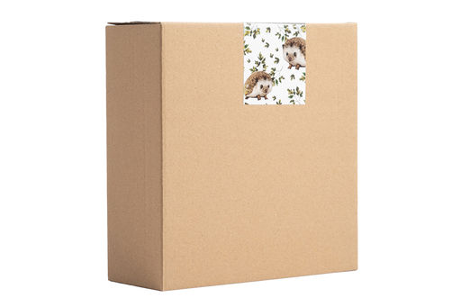 Конфетница, 21х15 см, керамика, коричневая, Еж с листом, Autumn forest - Anna lafarg фото 8