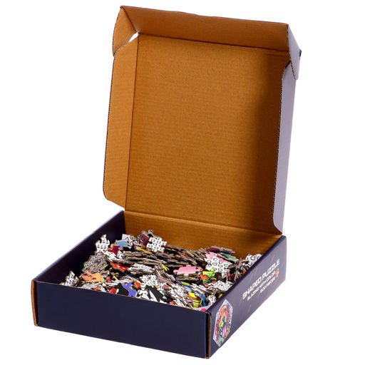 Фигурный пазл Радостный пёсик, 500 деталей - Puzzle time фото 4