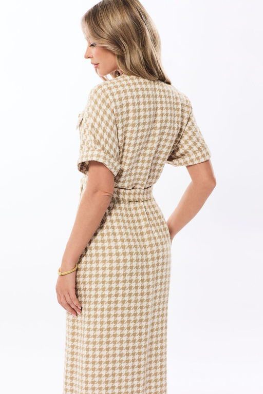 Платье Golden Valley 44106 бежевый  фото 3